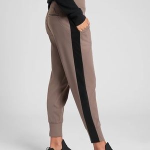 Athleta Venice Velvet Stripe Jogger